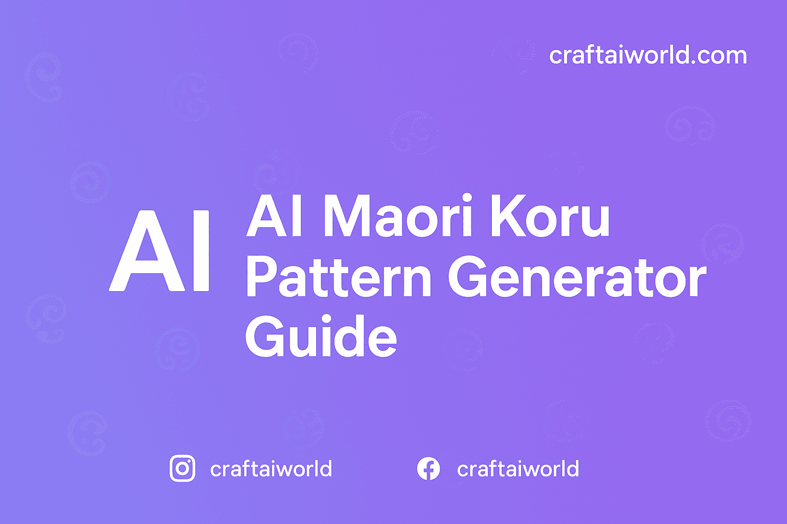 How to Create Culturally Respectful Maori Koru Patterns Using AI Technology