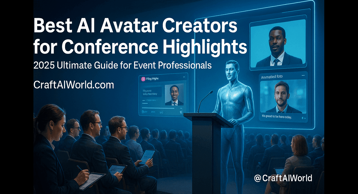 Best AI Avatar Creators for Industry Conference Highlights (2025 Guide)