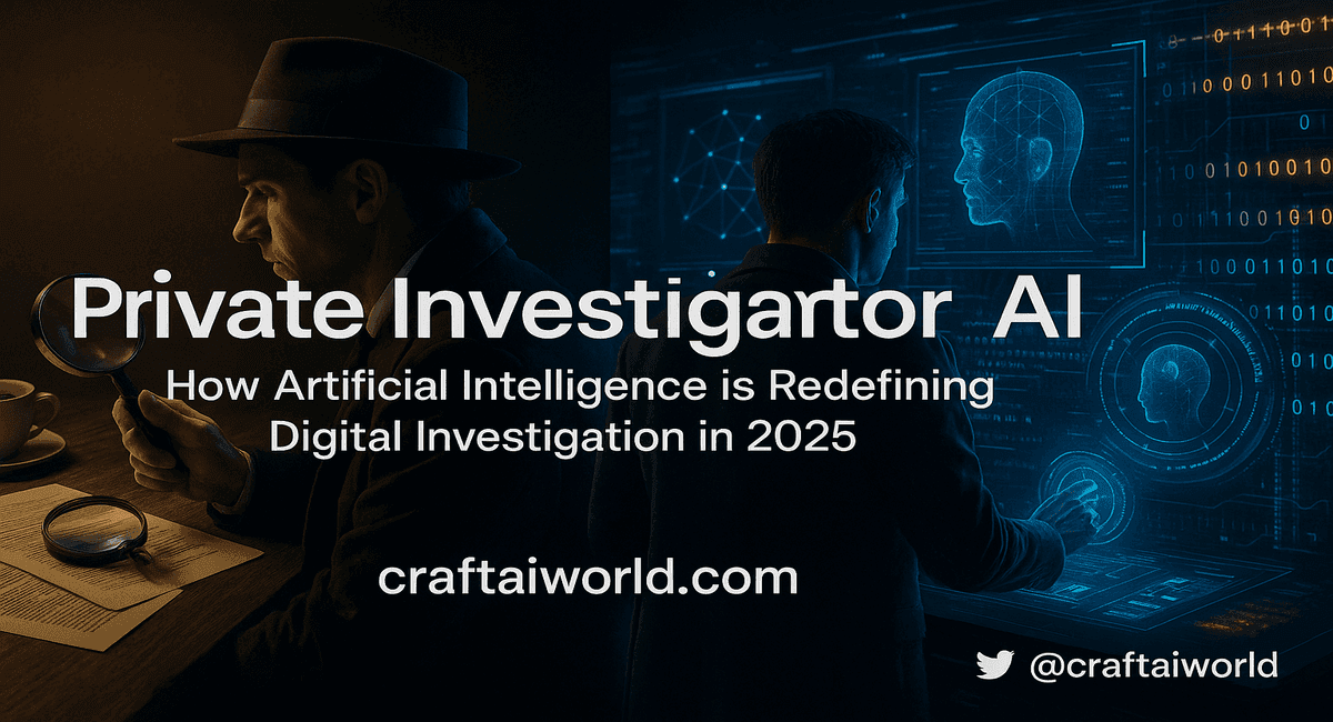 Private Investigator AI: How Artificial Intelligence Is Changing Modern Investigations in 2025